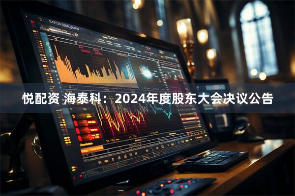 悦配资 海泰科：2024年度股东大会决议公告